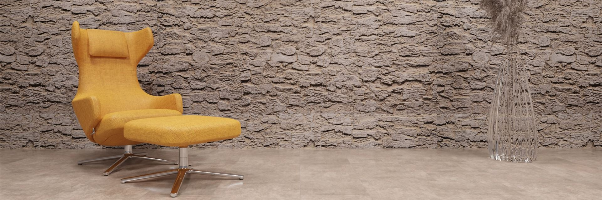 artStone Raumfoto cork qercus faon blanc